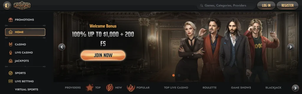 gransino slots