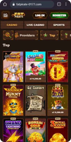 Fat Pirate games