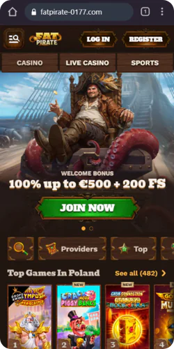 Fat Pirate homepage